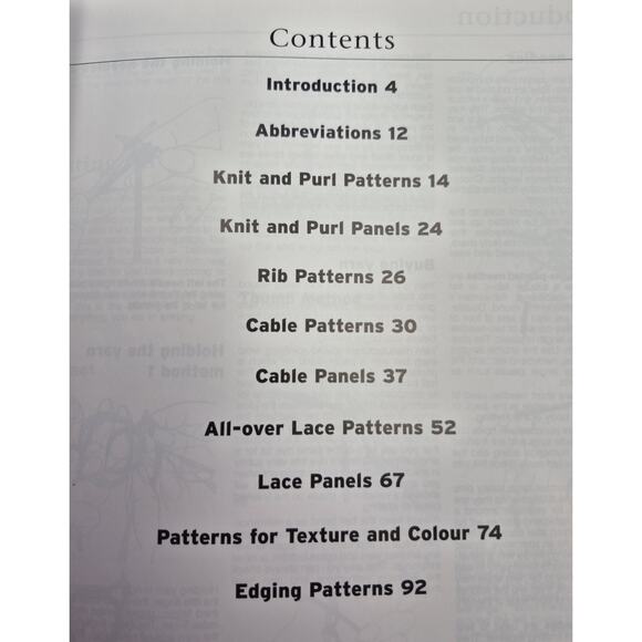 The Harmony Guides 450/440 Knitting Stitches 2 Volumes - Picture 10 of 15